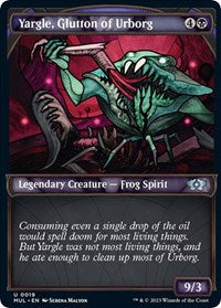 Magic: The Gathering Single - March of the Machine: Multiverse Legends - Yargle, Glutton of Urborg (Foil) - Uncommon/0019 - Lightly Played