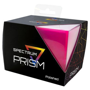 BCW SUPPLIES: SPECTRUM: PRISM DECK CASE: FUSCIA PINK