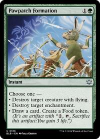 Magic: The Gathering Single - Bloomburrow - Pawpatch Formation - FOIL Uncommon/0186 - Lightly Played