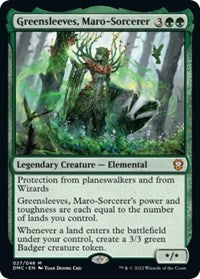 Magic: The Gathering Single - Commander: Dominaria United - Greensleeves, Maro-Sorcerer - Rare/027 Lightly Played