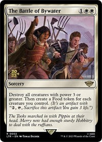 Magic: The Gathering Single - Universes Beyond: The Lord of the Rings: Tales of Middle-earth - The Battle of Bywater (Prerelease) (Foil) - Rare/0002 - Lightly Played