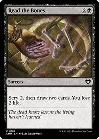 Magic: The Gathering Single - Commander Masters - Read the Bones - Uncommon/0182 - Lightly Played