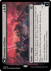 Magic: The Gathering Single - March of the Machine - Invasion of Fiora - Rare/0114 - Lightly Played