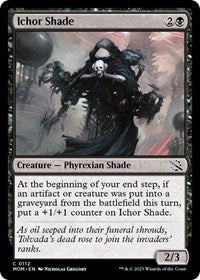Magic: The Gathering Single - March of the Machine - Ichor Shade - Common/0112 - Lightly Played