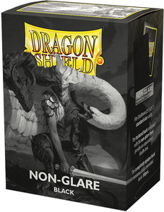 Dragon Shields: (100) Matte Black Non-Glare