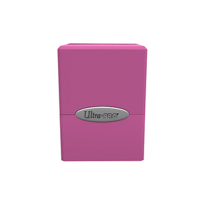 Deckbox: Satin Cube 100+ Solid- Pink, Hot