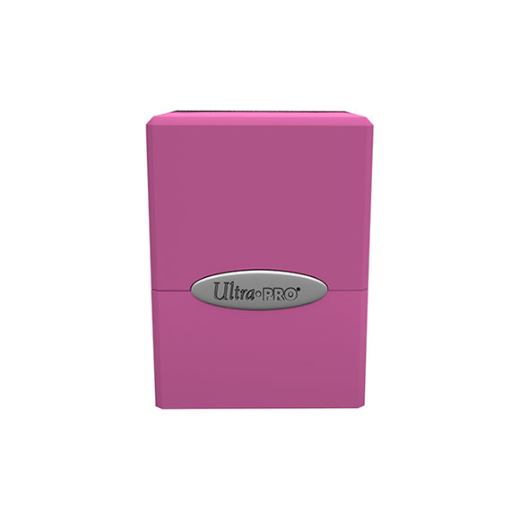 Deckbox: Satin Cube 100+ Solid- Pink, Hot