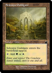 Magic: The Gathering Single - Ravnica Remastered - Selesnya Guildgate (Retro Frame) - Common/410 Lightly Played