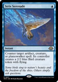 Magic: The Gathering Single - Modern Horizons 3 - Strix Serenade - FOIL Rare/0071 - Lightly Played