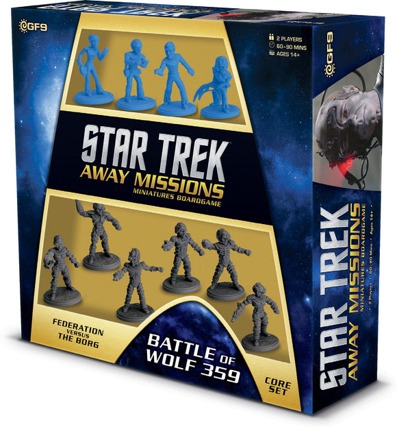 Star Trek Away Missions: Federation VS Borg - Battle of Wolf 359 Core Set