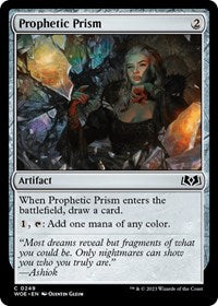 Magic: The Gathering Single - Wilds of Eldraine - Prophetic Prism (Foil) - Common/0249 Lightly Played