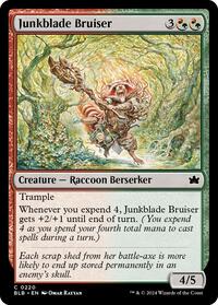 Magic: The Gathering Single - Bloomburrow - Junkblade Bruiser - FOIL Common/0020 - Lightly Played