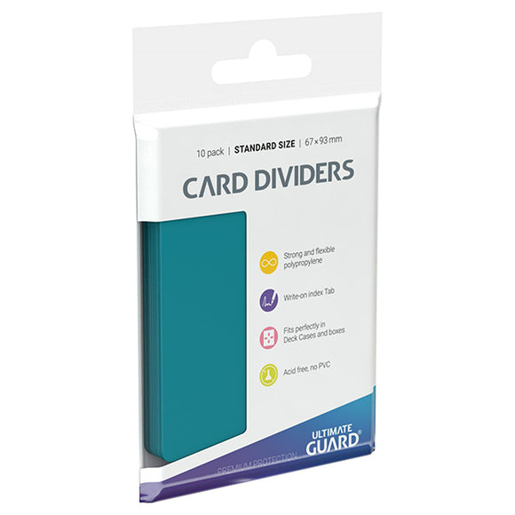 Card Dividers: Standard Size- Petrol