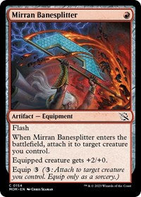 Magic: The Gathering Single - March of the Machine - Mirran Banesplitter - Common/0154 - Lightly Played