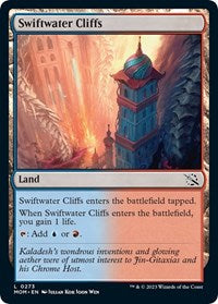 Magic: The Gathering Single - March of the Machine - Swiftwater Cliffs (Foil) - Land/0273 - Lightly Played