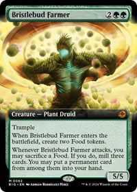Magic: The Gathering Single - Outlaws of Thunder Junction: The Big Score - Bristlebud Farmer (Extended Art) - FOIL Mythic/0082 - Lightly Played