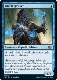 Magic: The Gathering Single - March of the Machine - Omen Hawker - Uncommon/0070 - Lightly Played