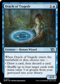 Magic: The Gathering Single - March of the Machine - Oracle of Tragedy - Uncommon/0071 - Lightly Played