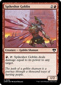 Magic: The Gathering Single - Commander Masters - Spikeshot Goblin - Common/0256 - Lightly Played