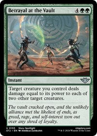 Magic: The Gathering Single - Outlaws of Thunder Junction - Betrayal at the Vault - FOIL Uncommon/0155 Lightly Played