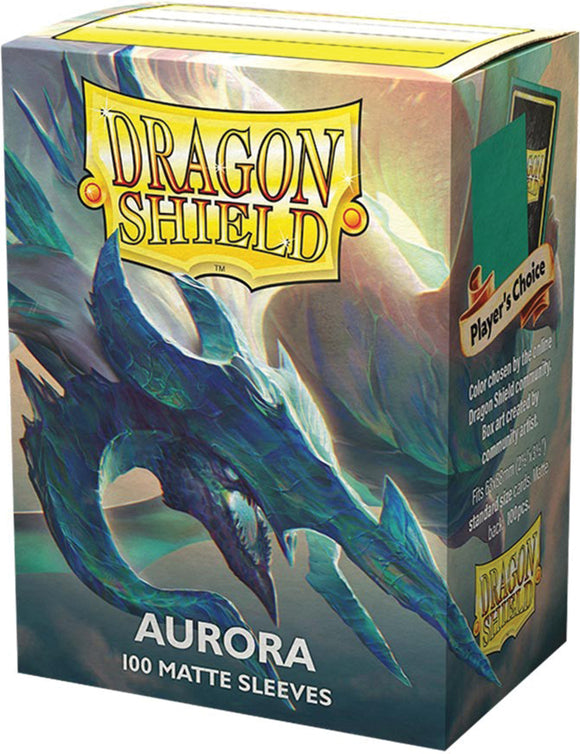 Dragon Shields: (100) Matte - Aurora (DISPLAY 10)