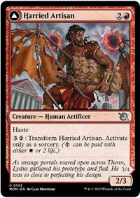 Magic: The Gathering Single - March of the Machine - Harried Artisan (Foil) - Uncommon/0143 - Lightly Played