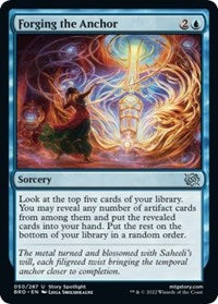 Magic: The Gathering Single - The Brothers' War - Forging the Anchor - Uncommon/050 - Lightly Played