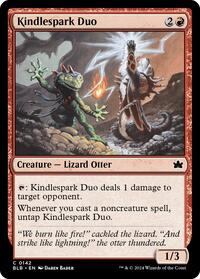 Magic: The Gathering Single - Bloomburrow - Kindlespark Duo - FOIL Common/0142 - Lightly Played