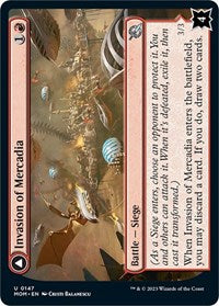 Magic: The Gathering Single - March of the Machine - Invasion of Mercadia (Foil) - Uncommon/0147 - Lightly Played