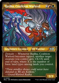 Magic: The Gathering Single - March of the Machine: Multiverse Legends - Radha, Coalition Warlord - Uncommon/0055 - Lightly Played
