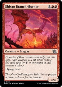 Magic: The Gathering Single - March of the Machine - Shivan Branch-Burner - Uncommon/0165 - Lightly Played