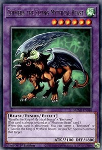 Yu-Gi-Oh! YuGiOh Single - Maze of Millennia - Chimera the Flying Mythical Beast (CR) - Collector Rare/MZMI-EN040 Lightly Played