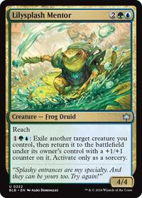 Magic: The Gathering Single - Bloomburrow - Lilysplash Mentor - FOIL Common/0222 - Lightly Played