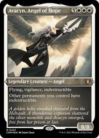 Magic: The Gathering Single - Commander Masters - Avacyn, Angel of Hope (Foil Etched) - Mythic/0457 - Lightly Played