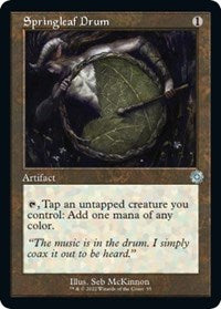 Magic: The Gathering Single - The Brothers' War: Retro Frame Artifacts - Springleaf Drum - Uncommon/55 - Lightly Played