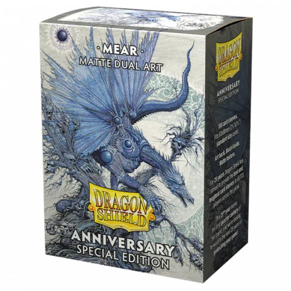 Dragon Shields: (100) Matte Dual Art - Anniversary Special Editon MEAR