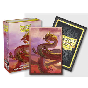 DRAGON SHIELD SLEEVES: DUAL MATTE ART JAPANESE: CHINESE NEW YEAR 2024: YEAR OF THE WOOD DRAGON