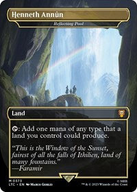 Magic: The Gathering Single - Commander: The Lord of the Rings: Tales of Middle-earth - Henneth Annun - Reflecting Pool - Mythic/0373 - Lightly Played