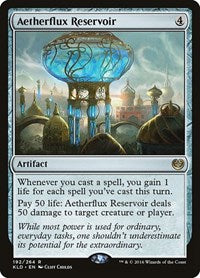 Magic: The Gathering Single - Kaladesh - Aetherflux Reservoir - Rare/192 Lightly Played