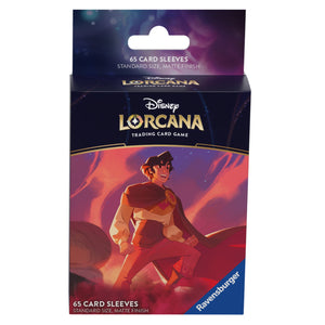 Disney Lorcana TCG: Shimmering Skies - Deck Sleeves, Aladdin (65)