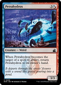 Magic: The Gathering Single - Ravnica Remastered - Petrahydrox (Foil) - Common/0209 Lightly Played