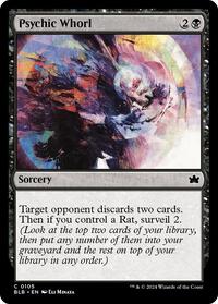 Magic: The Gathering Single - Bloomburrow - Psychic Whorl - FOIL Common/0105 - Lightly Played