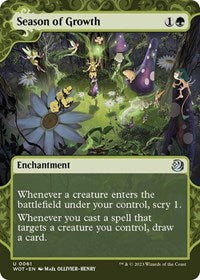 Magic: The Gathering Single - Wilds of Eldraine: Enchanting Tales - Season of Growth - Uncommon/0061 Lightly Played