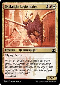 Magic: The Gathering Single - Ravnica Remastered - Skyknight Legionnaire (Foil) - Common/225 Lightly Played