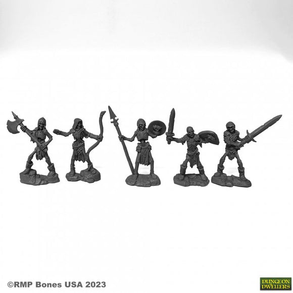 Reaper Bones USA - SKELETON GUARDIANS (5) 07091