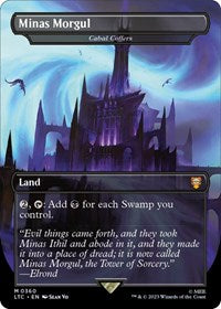 Magic: The Gathering Single - Commander: The Lord of the Rings: Tales of Middle-earth - Minas Morgul - Cabal Coffers - FOIL Mythic/0360 - Lightly Played