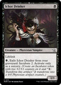 Magic: The Gathering Single - March of the Machine - Ichor Drinker - Common/0111 - Lightly Played