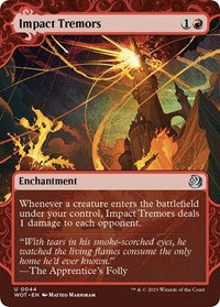 Magic: The Gathering Single - Wilds of Eldraine: Enchanting Tales - Impact Tremors - Uncommon/0044 Lightly Played