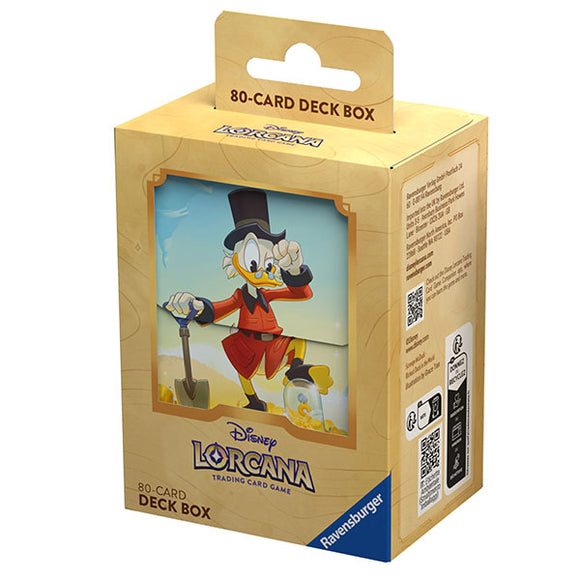 Deck Box: Disney Lorcana- Into the Inklands- Scrooge McDuck