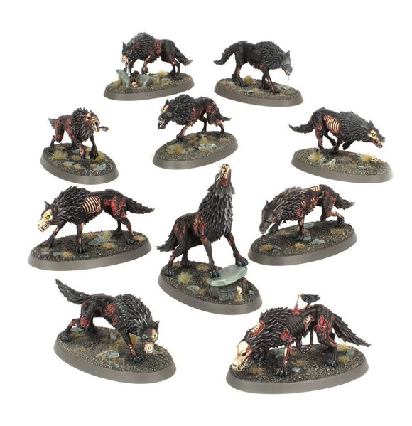 Warhammer Age of Sigmar - Soulblight Gravelords: Dire Wolves